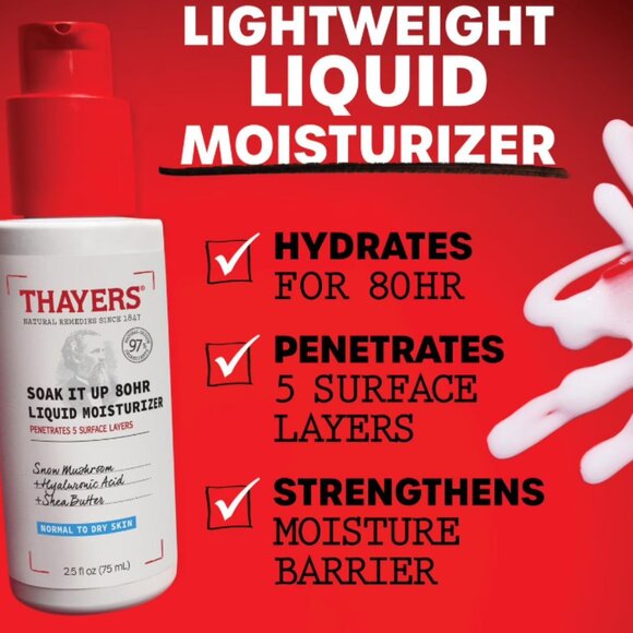 Soak It Up Liquid Face Moisturizer with hyaluronic acid, for normal to dry skin - Picture 4 of 6